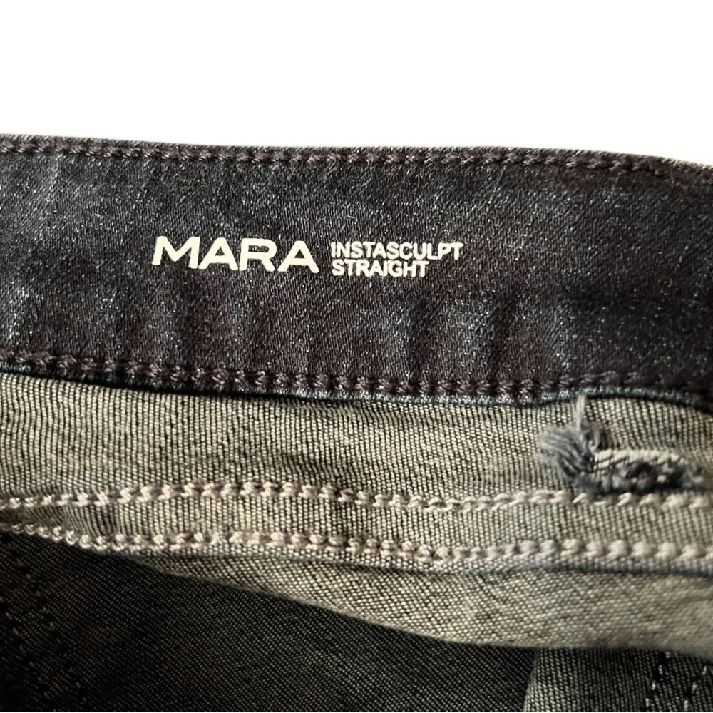 NWT DL1961 Mara Instasculpt Straight Jeans Yuma Dark Wash Size 24 - Picture 9 of 15